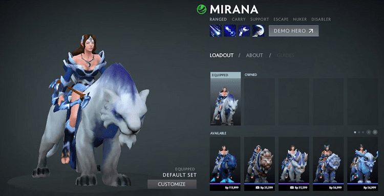 mirana dota