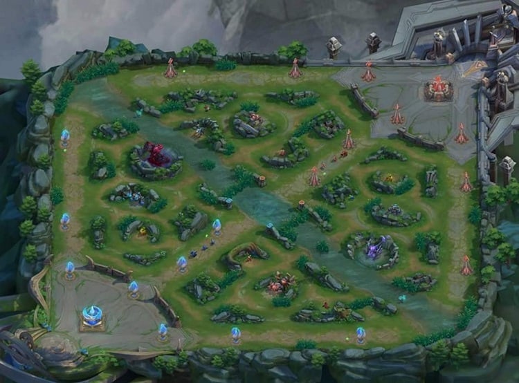 arena of valor map