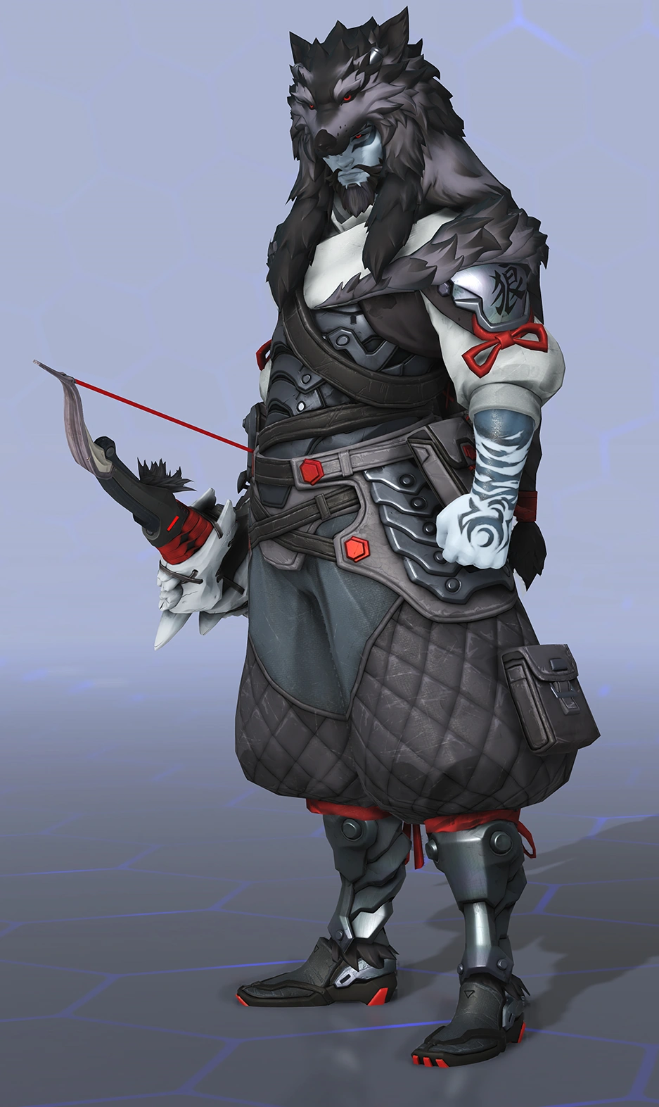 Hanzo Dark Wolf Skin