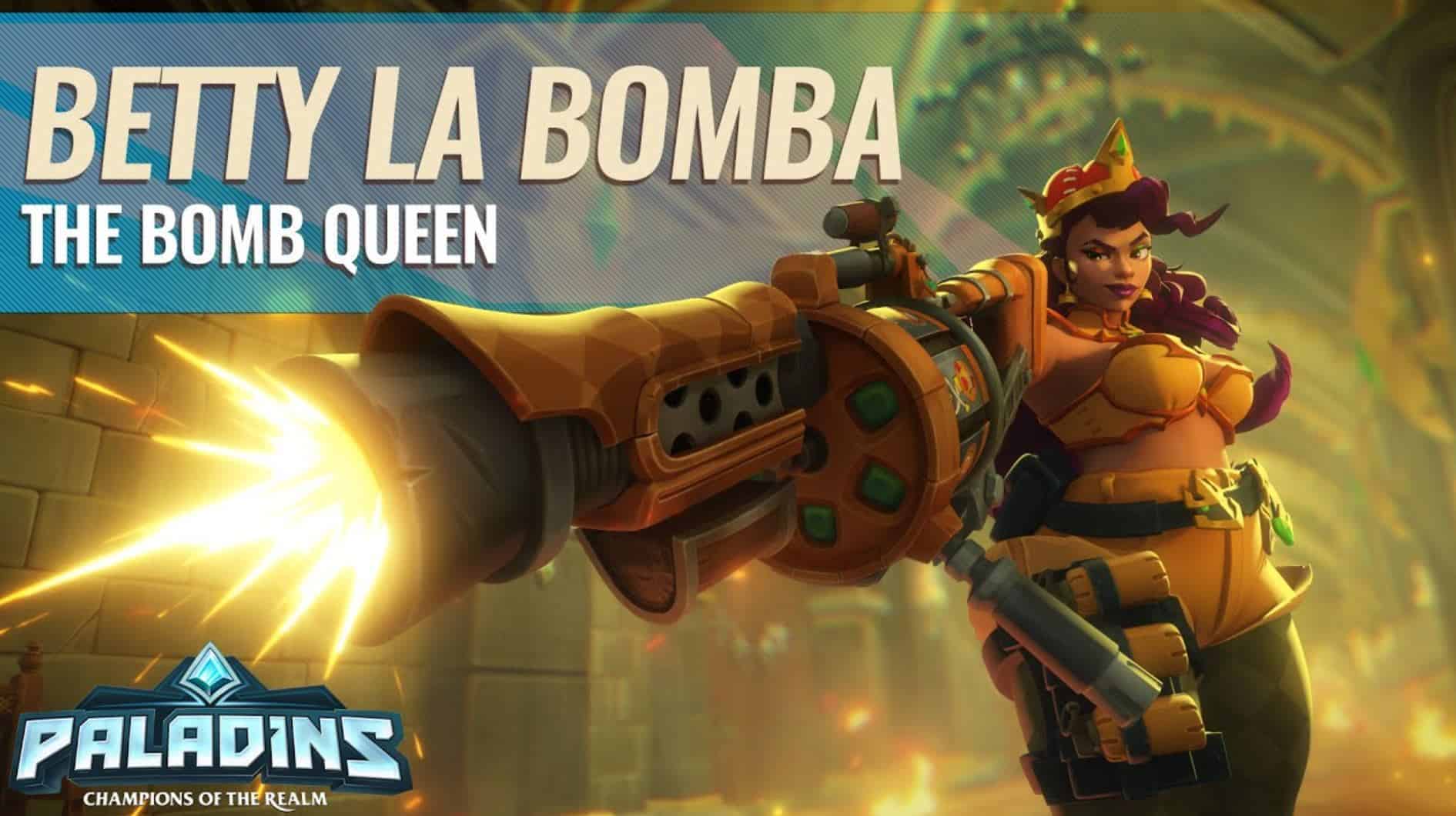 Betty La Bomba Paladin Game Character