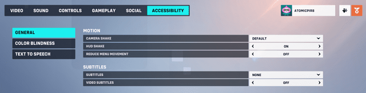 overwatch 2 accessibility settings