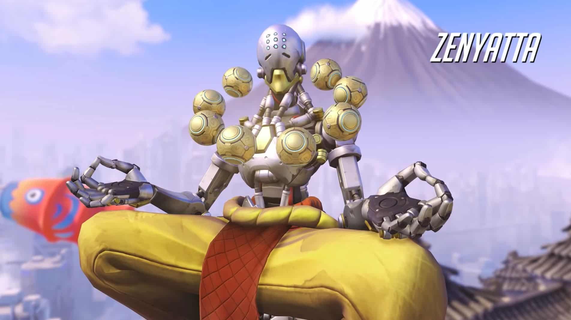 Zenyatta Healer in Overwatch